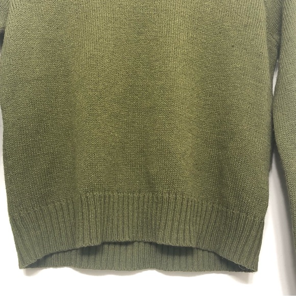 H&M green knitted sweater, XS, Excellent condition - Picture 7 of 11